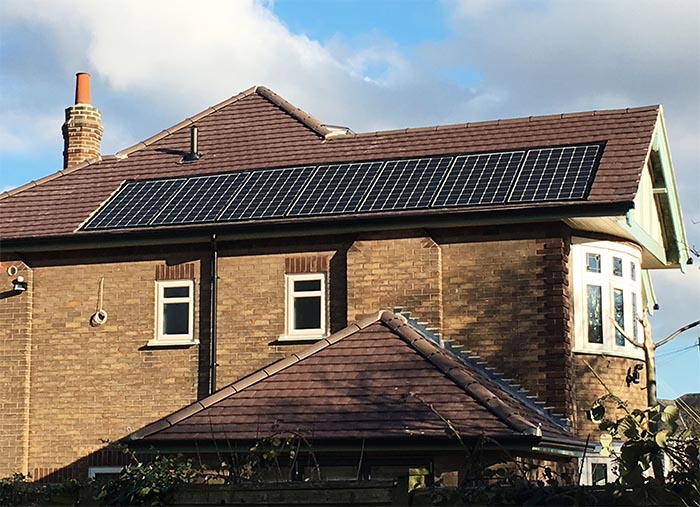 Roof integrated solar PV - Run by the Sun