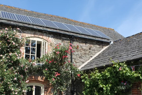 B&B solar installation