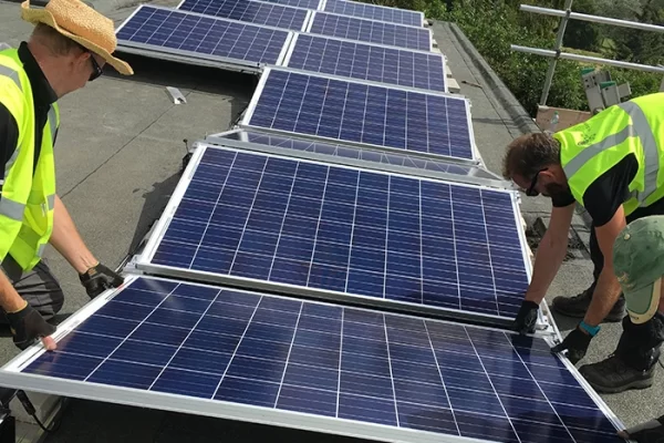 Hinckley Academy solar PV array